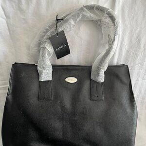 Authentic Furla Leather tote